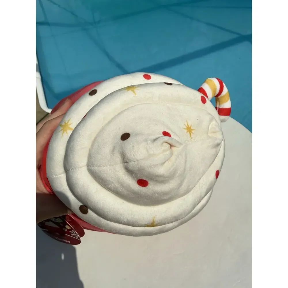 Rare Squishmallow Tinsley Winking Peppermint Latte 12